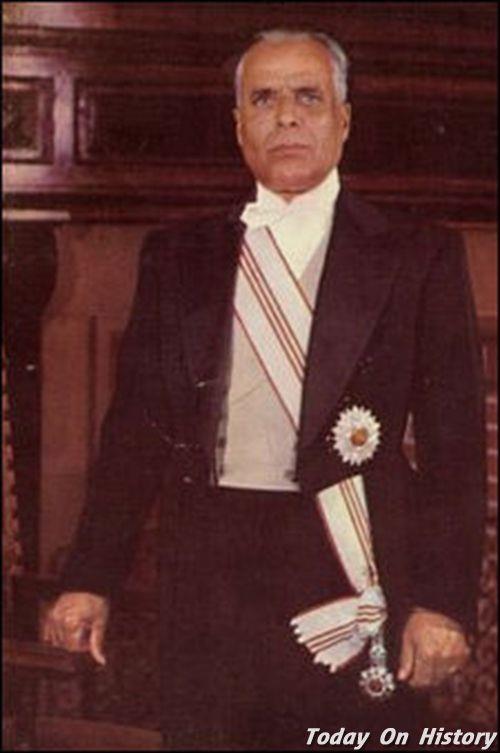 突尼斯首任总统哈比卜.布尔吉巴出生