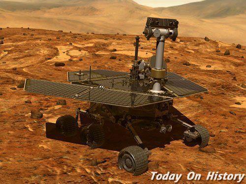 2004年1月3日美国火星探测器勇气号成功登陆火星(2025-1-3已更新)
