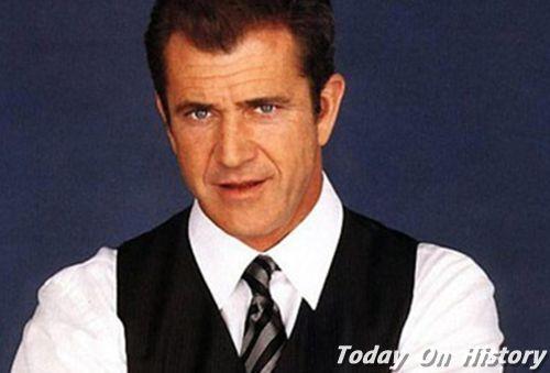 好莱坞著名影星梅尔·吉布森出生