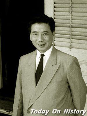 1901年1月3日南越前总统吴庭艳出生(2025-1-3已更新)