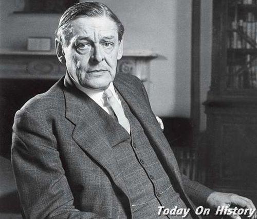 1965年1月4日美国作家托马斯·艾略特逝世(2025-1-4已更新)