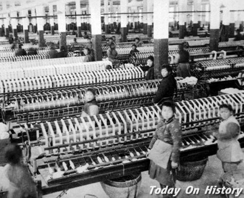 1900年1月5日旧中国著名的私营棉纺织企业大生纱厂正式投产(2025-1-5已更新)