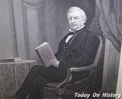 1800年1月7日美国第13任总统米勒德·菲尔莫尔出生(2025-1-7已更新)