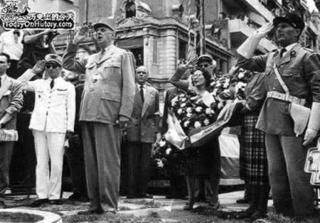 1959年1月8日戴高乐就任法兰西第五共和国总统(2025-1-8已更新)