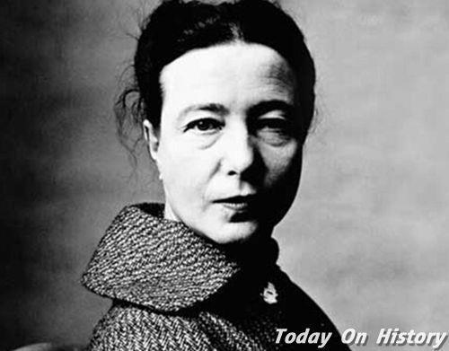 1908年1月9日法国著名作家、女权主义者西蒙娜·德·波伏娃出生(2025-1-9已更新)