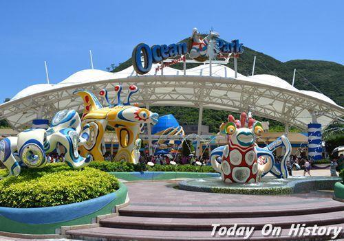 1977年1月15日远东最大规模的海洋主题公园——香港海洋公园开放(2025-1-15已更新)