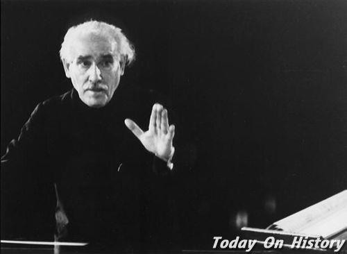 1957年1月16日意大利指挥家托斯卡尼尼逝世于纽约(2025-1-16已更新)
