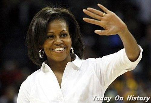 美国第一夫人米歇尔·奥巴马出生