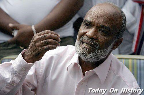 1943年1月17日海地前总统勒内·普雷瓦尔出生(2026-1-17已更新)