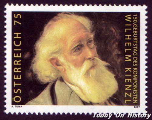 1857年1月17日奥地利作曲家金茨尔出生(2026-1-17已更新)