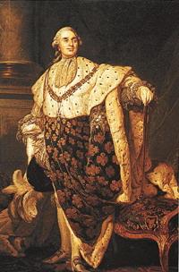 法王路易十六被送上断头台