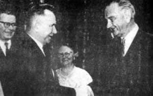 美国第36任总统林登·约翰逊去世,终年64岁