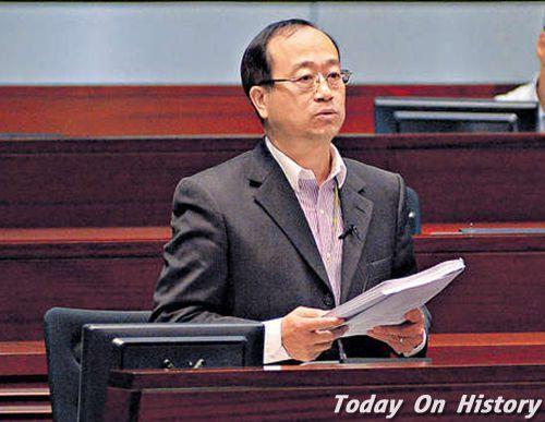 1949年1月22日香港政界人物、立法会议员陈鉴林出生(2025-1-22已更新)