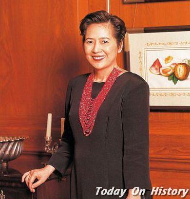 1954年1月24日香港女性商业精英宝咏琴出生(2026-1-24已更新)