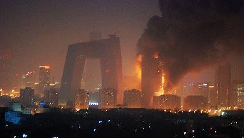 2009年2月9日中央电视台新楼北配楼失火(2025-2-9已更新)