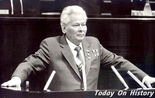 1984年2月13日苏联政治家契尔年科正式就任苏联共产党中央委员会总书记(2025-2-13已更新)