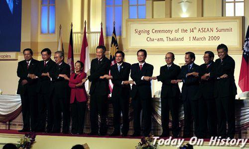 2009年3月1日第14届东盟首脑会闭幕(2025-3-1已更新)