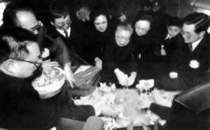 邓小平骨灰撒入大海