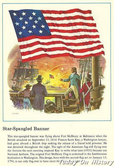 1931年3月3日美国国会正式将《星条旗》定为美国国歌(2025-3-3已更新)