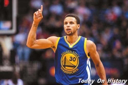 1988年3月14日NBA球星斯蒂芬·库里出生(2025-3-14已更新)