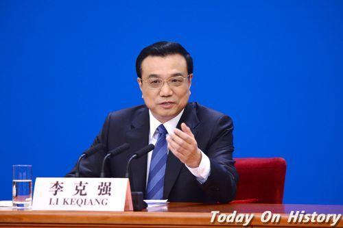 2013年3月15日李克强当选为中华人民共和国总理(2025-3-15已更新)