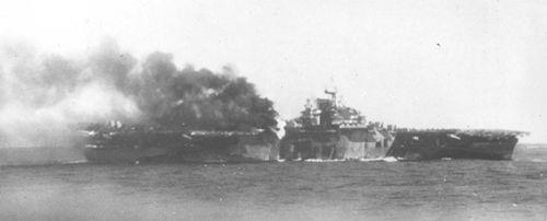 1945年3月19日富兰克林号航空母舰遭日军突袭(2025-3-19已更新)