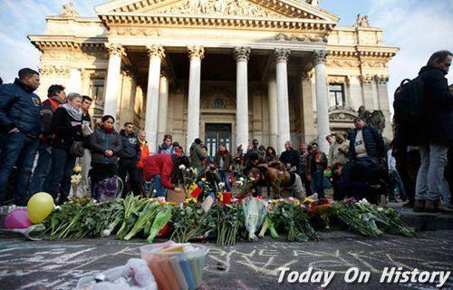 2016年3月22日比利时发生连环爆炸 造成至少35人死亡(2025-3-22已更新)