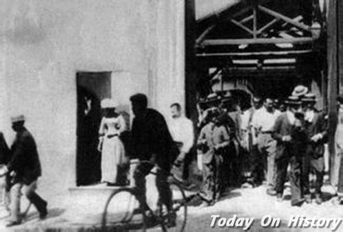 1895年3月22日第一部广告宣传片《工厂大门》在巴黎首映(2025-3-22已更新)