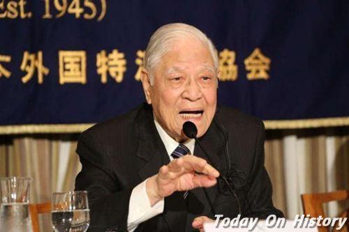 1996年3月23日李登辉当选新一任台湾地区领导人(2025-3-23已更新)