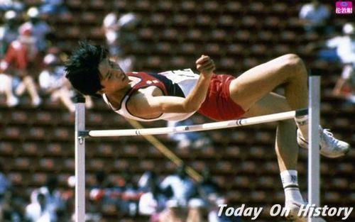 1985年3月24日朱建华夺得广州春季田径邀请赛跳高冠军(2025-3-24已更新)