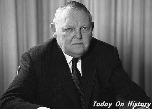 1977年5月5日德国政治家路德维希·艾哈德逝世(2024-5-5已更新)