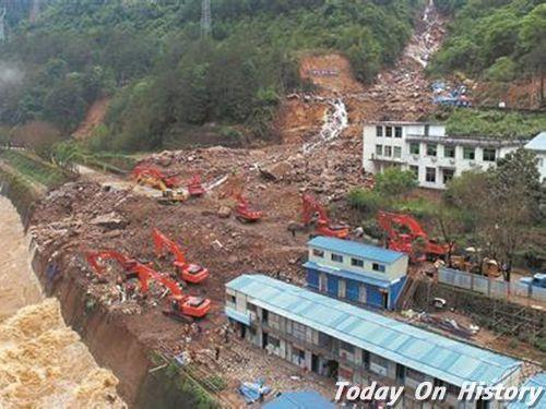 2016年5月8日福建泰宁山体滑坡事故 30余工人被埋(2024-5-8已更新)