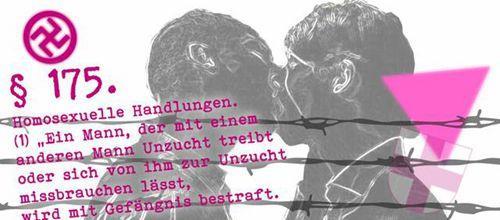 德国颁布第175条 开始迫害同性恋者