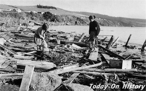 1960年5月21日智利发生9.5级大地震(2024-5-21已更新)