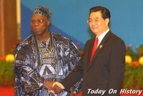 1999年5月29日奥巴桑乔就任尼日利亚总统 结束尼日利亚军政府统治(2024-5-29已更新)