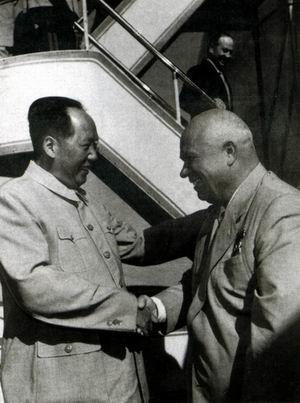 1954年10月3日毛主席与赫鲁晓夫在中南海正式会谈(2024-10-3已更新)