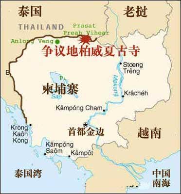 柬埔寨和泰国军队在两国边境地区发生交火