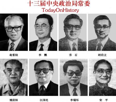 中国共产党第十三次全国代表大会在北京举行