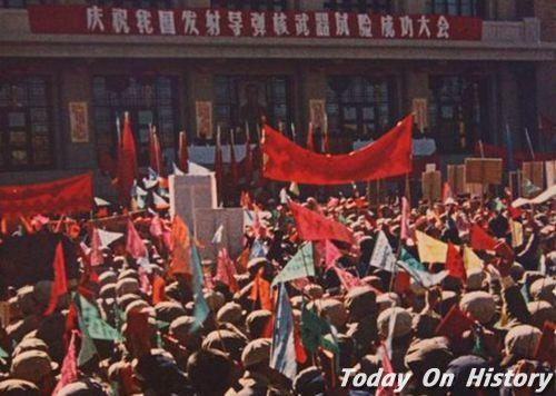 1966年10月27日中国首次发射导弹核武器试验成功(2024-10-27已更新)