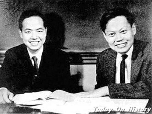 1957年10月31日李政道、杨振宁获得诺贝尔物理学奖(2024-10-31已更新)