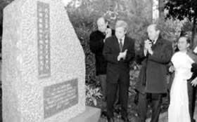 1998年11月2日为正义捐躯  受后人景仰  巴黎竖起华工纪念碑(2024-11-2已更新)