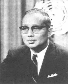 1962年11月3日吴丹出任联合国秘书长(2024-11-3已更新)