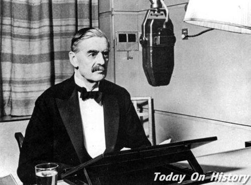 1949年11月9日英国首相内维尔·张伯伦逝世(2024-11-9已更新)