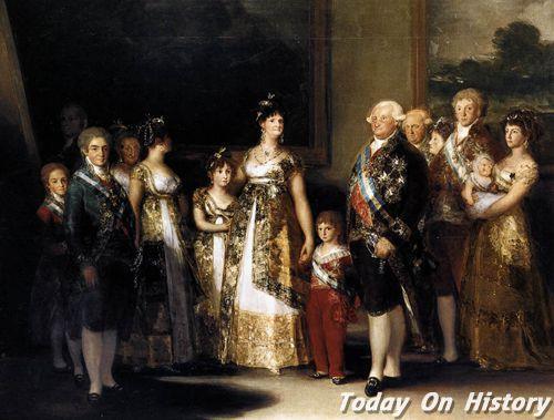 1748年11月11日西班牙国王卡洛斯四世出生(2024-11-11已更新)