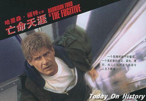 1994年11月12日第一部进入中国的好莱坞大片《亡命天涯》上映(2024-11-12已更新)