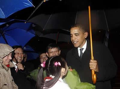 2009年11月15日美国总统奥巴马抵沪开始对我国进行首次国事访问(2024-11-15已更新)