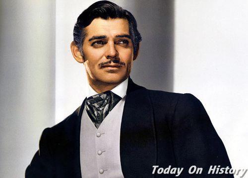 1960年11月16日美国演员、奥斯卡奖最佳男主角克拉克·盖博出生(2025-11-16已更新)