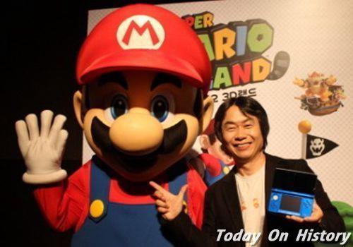 1952年11月16日日本电玩游戏开发者、“马里奥(Mario)”之父宫本茂出生(2024-11-16已更新)