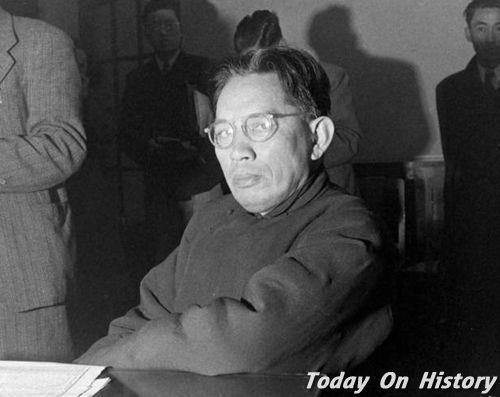 1895年11月17日中国政治活动家、爱国民主人士章伯钧出生(2024-11-17已更新)