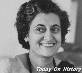 1917年11月19日印度铁娘子、前总理、国大党主席英迪拉·甘地出生(2024-11-19已更新)